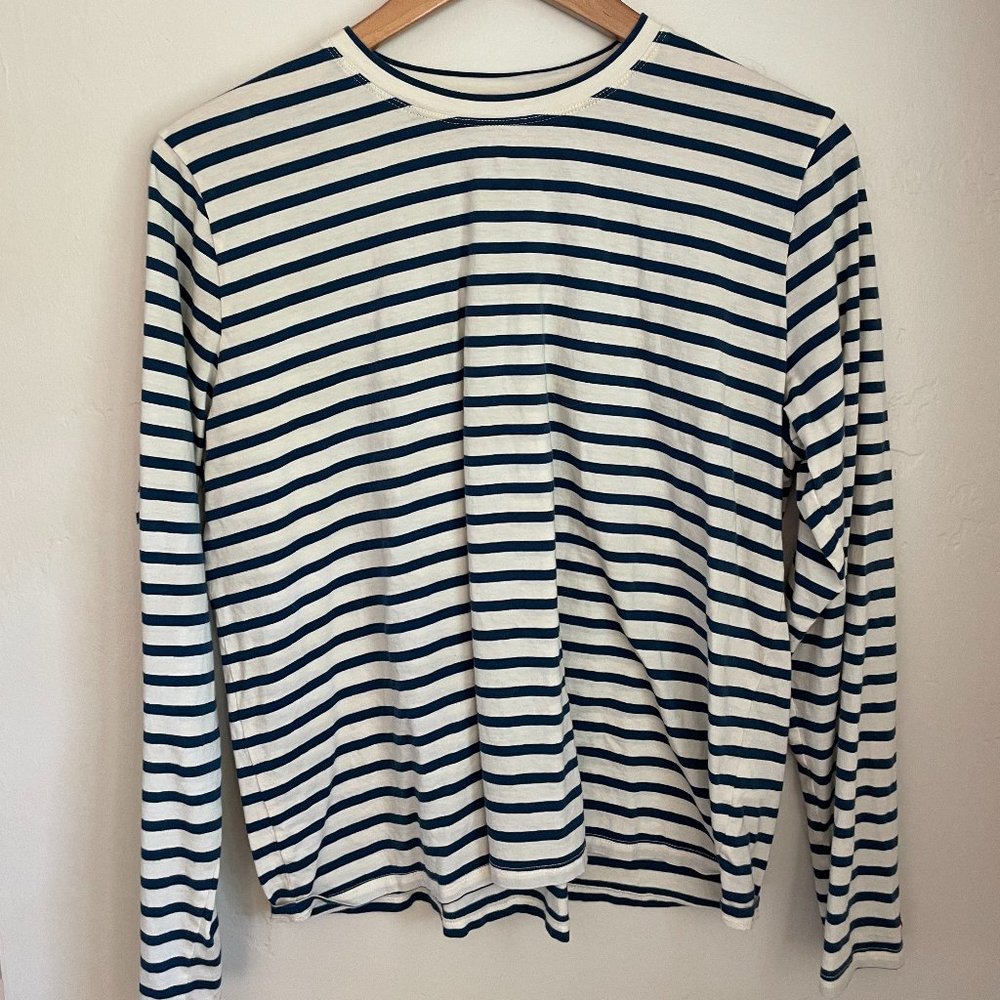 Frances Valentine Long Sleeve Striped Shirt